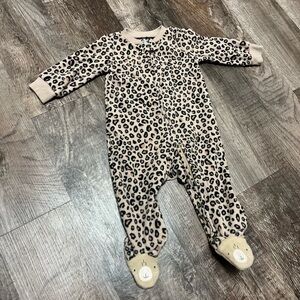 Leopard Print Kids One Piece